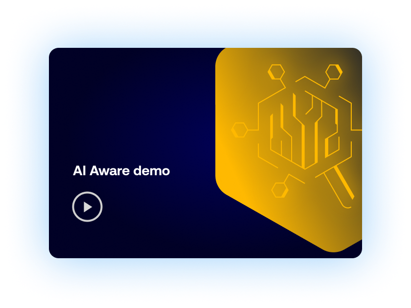 Short video introducing Tenable AI Aware and it’s powerful AI cybersecurity capabilities