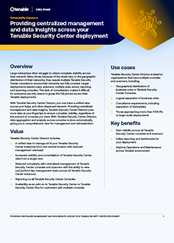 Tenable Security Center Director